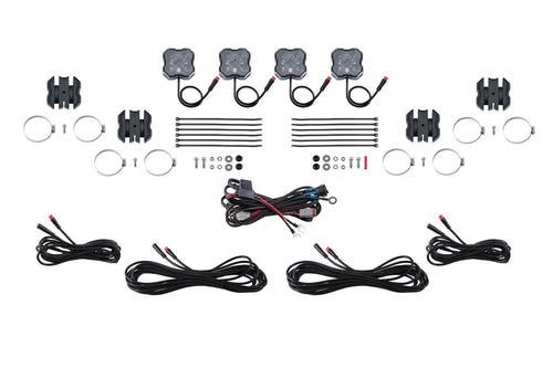 Stage Series Diode Dynamics Rock Light Installer Kit for Honda Talon, RGBW
