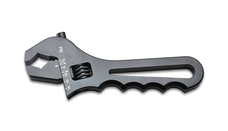 Adjustable VIBRANT PERFORMANCE Wrench -4 an to -16AN Black