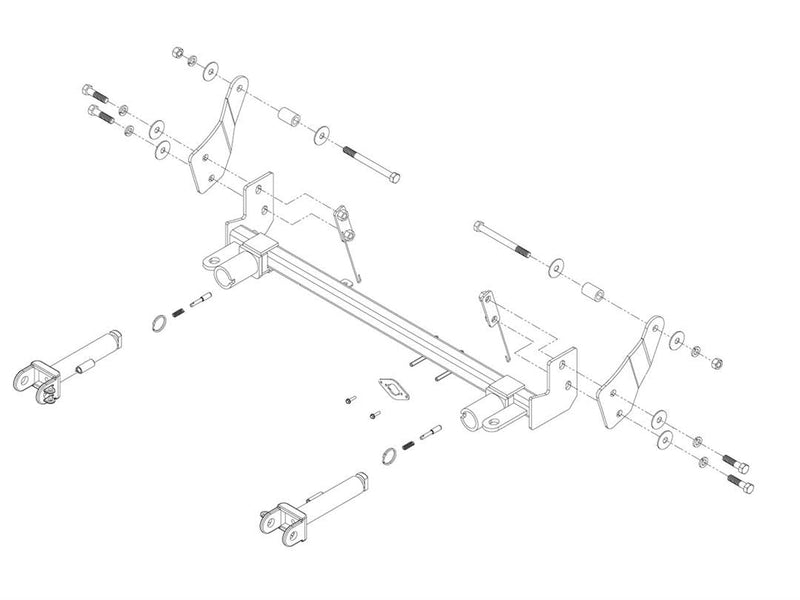 521455-5 Roadmaster Inc Basepate for Jeep Wrangler