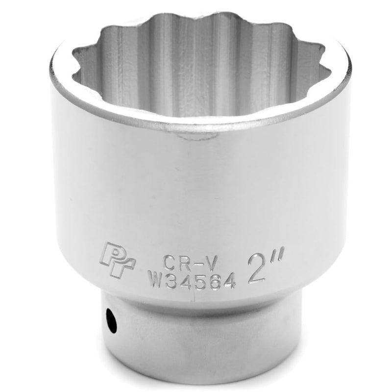 3/4-Inch Drive Performance Tool 12-Point SAE Standard Socket, 2-Inch