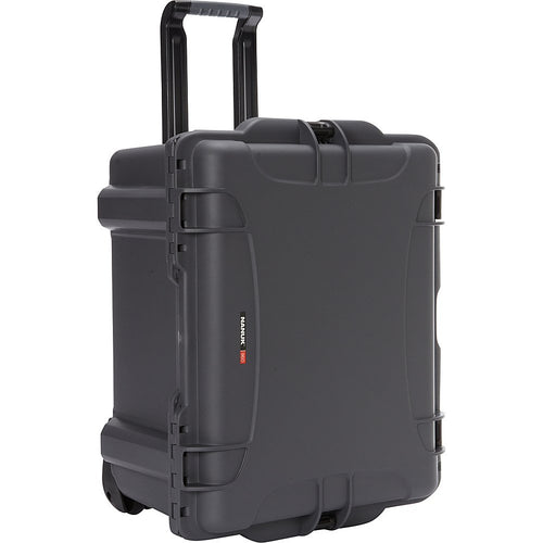 NANUK 960 Wheeled Series Lightweight NK-7 Resin Waterproof Protective Rolling Case with Foam, Graphite