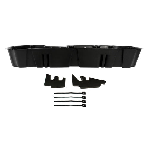 Under Seat Storage DuHa 10420 fits 2019-2026 Chevy Silverado/GMC Sierra Light Duty & 2020-2026 Heavy Duty Double Cab | Black Heavy Duty Back Seat Organizer