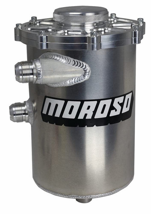 Moroso Dry Sump Tank 22611, 7" OD Split Top, 13" Tall, 5 Quart Capacity