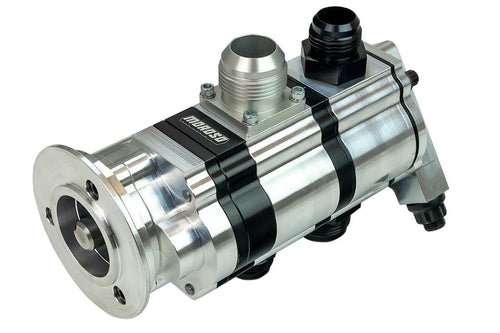 Moroso 2 Stage External Oil Pump, Procharger V-Band Mount, 1.500" Pressure Section 22392