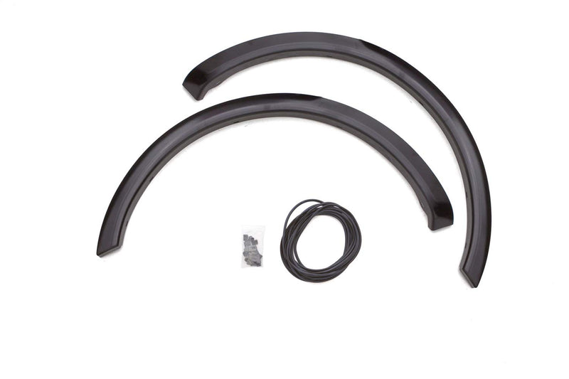 Lund Elite Series SX313TA Black Sport Style Textured Front Fender Flare - 2 Piece