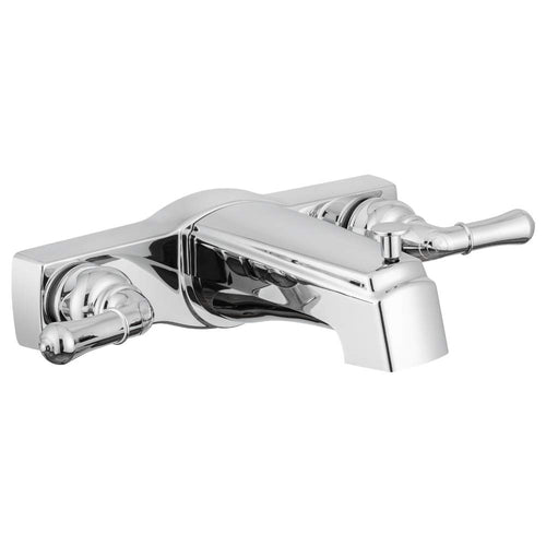 Dura Faucet Two Handle Economical Classic Tub and Shower Faucet Diverter for Handheld Shower (Chrome Polished)
