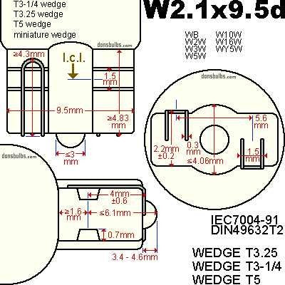 921-230 Starlights Wedge Based, 12 Volt Flood LED Replacement Bulb