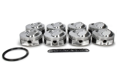 JE Piston, Open Chamber Dome GP JE Pistons, Forged, 4.610 in Bore, 0.043 in x 0.043 in x 3.0 mm Ring Grooves, Plus 43.00 cc