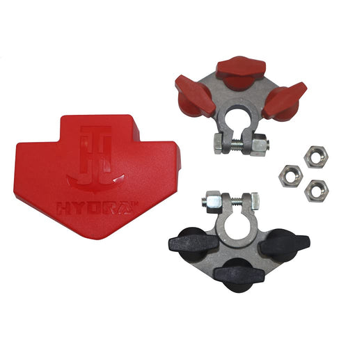 HYBT-320-DP TH Marine 3-Post Battery Terminal Multiplier+Cover
