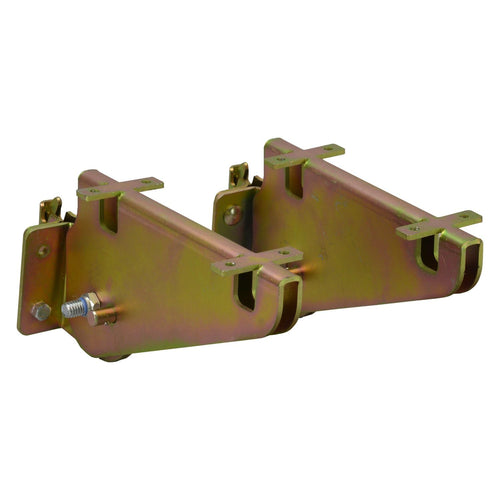 12" Folding Shelf Track Brackets - 2 Pk