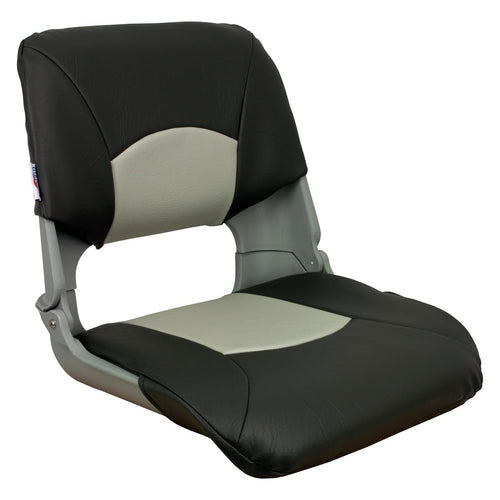 1061017 Springfield Skipper Folding Seat - Gray/Charcoal