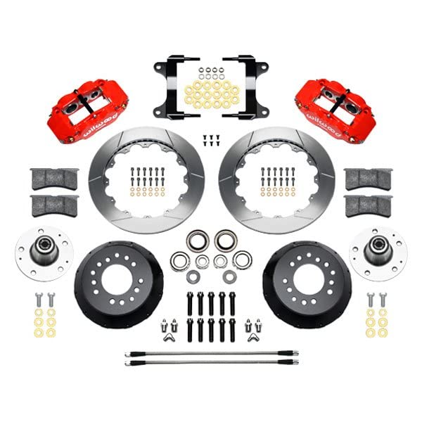 Red FNSL6R Front Hub Kit,12.88"