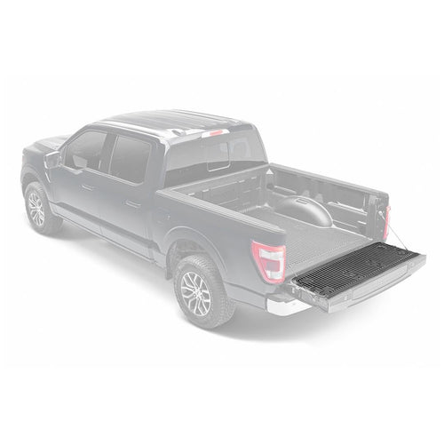 TrailFX Tailgate Liner Black Fits Dodge Ram 1500 2006-2018 High-Density Polyethylene Direct Fit Textured Ribbed Surface TrailFX RD06TGNR
