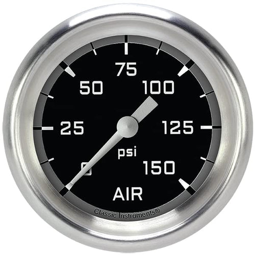AX318GAPF Classic Instruments Gray 2-5/8" Air Pressure Gauge AutoCross