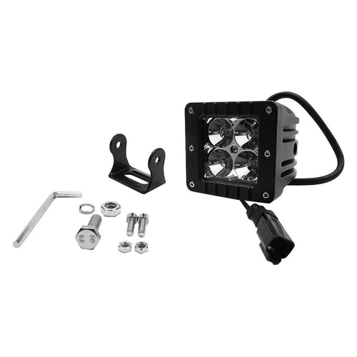 3" X 3" Southern Truck 16W Square Led Cube Light Flood Beam 1,440 Lumens Each
