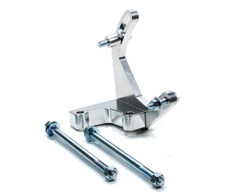 Alternator Bracket Powermaster, Rear End Mount, Aluminum, Natural, Winters/Richmond Quick Change Rear Ends, Kit