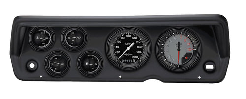 Classic Instruments Autocross Gray CDDU70AXG01BL Direct Fit 6 Gauge Set Compatible with 1970-1976 Duster
