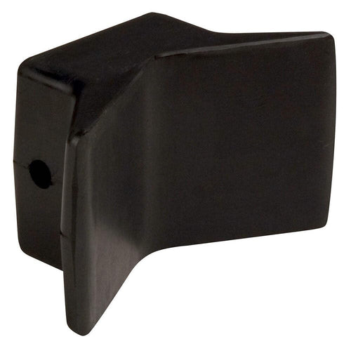 Bow Stop CE Smith - Durable Boat Accessory for The Black Rubber - 4" x 4" - 7" Span (29550)