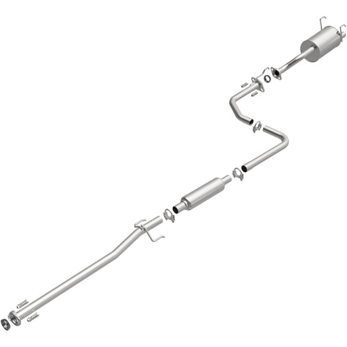 Replacement Exhaust System Kit BRExhaust 106-0724: Compatible with 1992-2000 Honda Civic 1.5L/1.6L