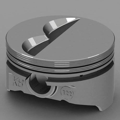KB Performance KB122.040-7cc Flat Top Piston Set for Small Block Chevrolet