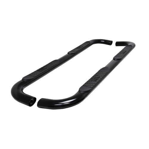 Platinum 4 Oval Nerf Bars Westin fits 2019-2025 Silverado Sierra 1500 Double Cab (Exc 2019 Silverado LD/Sierra 1500 Limited) Black Pair
