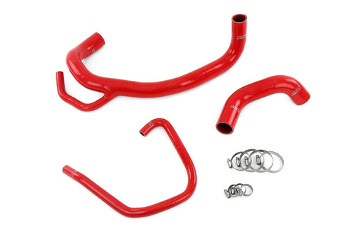 HPS Performance Silicone Red Radiator Hose Kit Coolant Compatible for 2012-2014 Chrysler 300C Dodge Charger 2011-2014 Challenger SRT8 6.4L V8, 57-1616R-RED