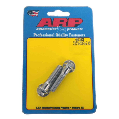 ARP Bolt Starter, 1.500 in Long, Hex Head, Stainless, Polished, Ford, Pair