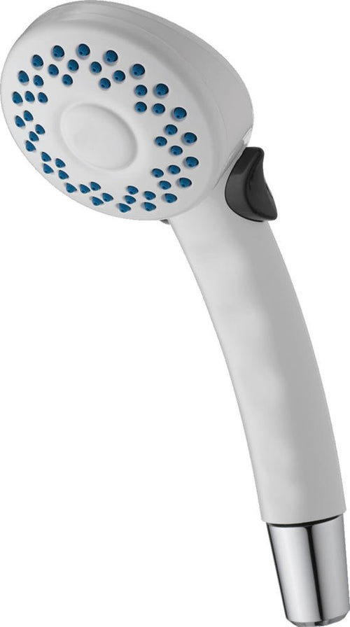 Delta Faucet Hand Held Single-Spray Shower Head, White 59462-WHB-PK