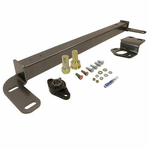 Steering Stabilizer Bar BD Diesel 1032003; Incl. Steering Box Support/Sector Shaft Bolt/Bearing Assy/Hardware/Thread Lock