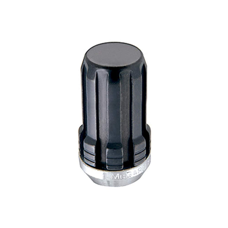 McGard SplineDrive 65001BK Black (1/2" - 20 Thread Size) Cone Seat Lug Nut, (Box of 50),Chrome