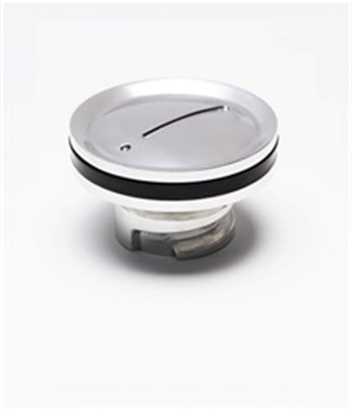LS Engine Oil Cap Clayton Machine Works LSO-03-P; Modern; Billet Aluminum; Polished Finish