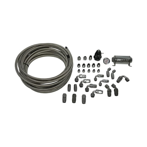 6-618 DeatschWerks Fuel Hose Kit for Subaru 13-20 BRZ, Toyota 17-20 86, Scion 13-16 FR-S