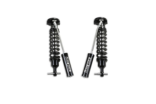 Front Coilover Shock Absorbers Fabtech FTS21257 Fits Chevrolet Silverado 1500, Black