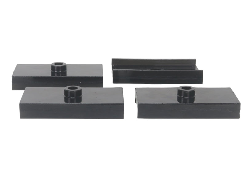 Rear Leaf Spring Bushing Whiteline W71413, Black