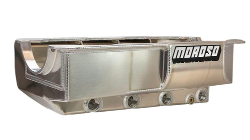 Moroso Aluminum Dry Sump Oil Pan 20240, Fits CFE 5.0" Bore Space Blocks, Mountain Motor Pro Stock