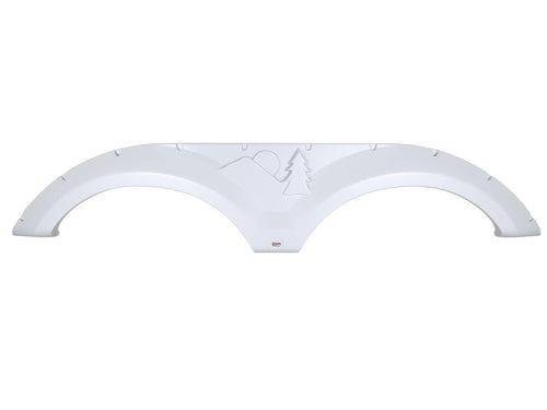 Tandem Axle Fender Skirt ICON 14263 for Forest River - Polar White