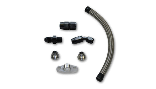 Vibrant 10283 Performance Vibrant Universal Oil Drain Kit for Top Mount Turbo Setup