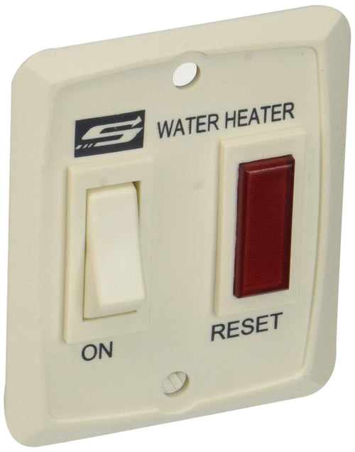 Water Heater Suburban 234795 Standard Wall Switch Assembly - Cream