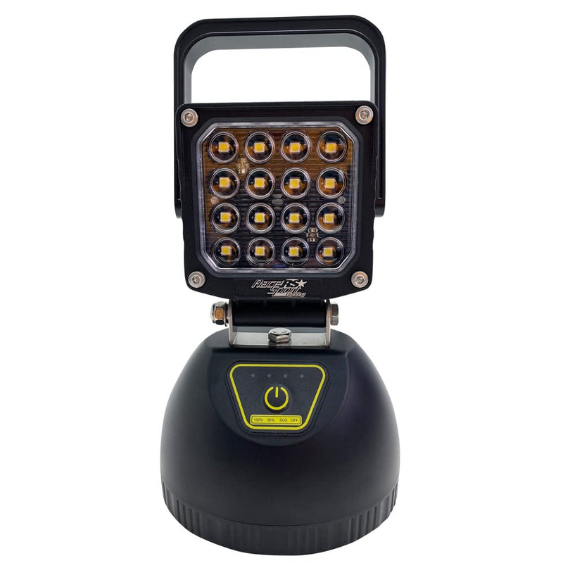 Race Sport Lighting Work Light Vehicle-Mounted Fit Portable Magnetic 16W 1500Lm 12,000ahm Li-ion Rechargeable LED 1007530