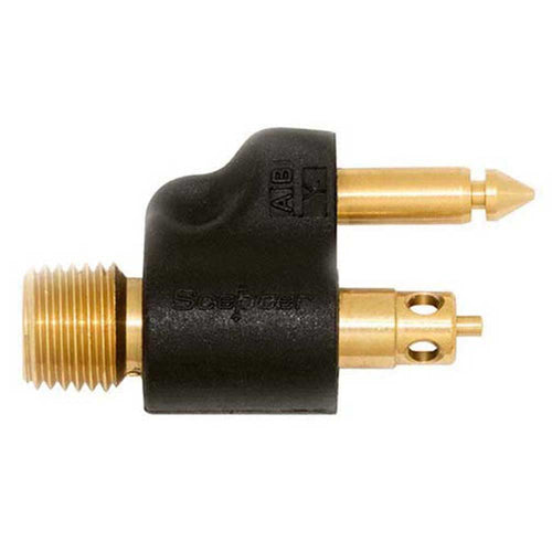 Yamaha Brass Male Tank Fitting Scepter 04075 - 1/4" NPT, Black