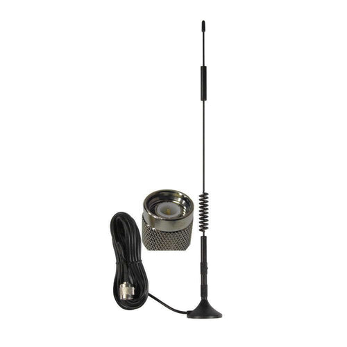 Magnet Mount Antenna Wilson Electronics 800/1900 MHz with TNC Male Connector - Retail Packaging - Black