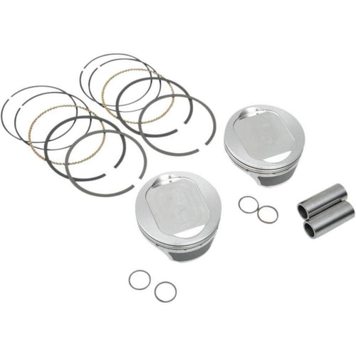 Forged Piston Kit KB Performance Warehouse (96/103in. Bored to 117ci.) - .005in. Oversize to 4.125in., 10.0:1 Compression