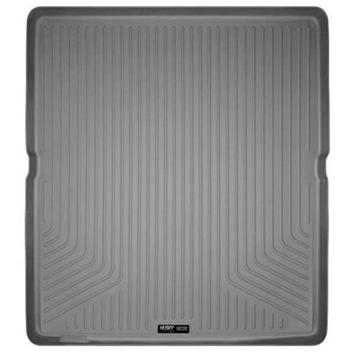 Weatherbeater Husky Liners Cargo Liner | Fits 2007 - 2017 GMC Acadia (2017 Limited Only); 2007 - 2010 Saturn Outlook (to Back of 2nd Row Over Folded Flat 3rd Row) | 1-pc Grey - 22032