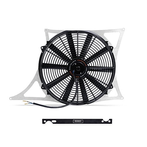 Mishimoto Performance Aluminum Fan Shroud MMFS-E46-01K with Fan Controller Kit fits BMW M3, 2001-2006