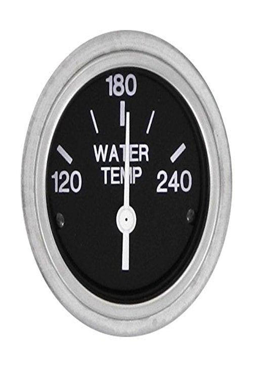 Heavy Duty Sierra International Electric 240 Degree F Water Temp Gauge for Inboard & Diesel Engines, 2"