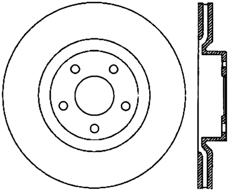 Brake Rotor StopTech (128.62085CL)