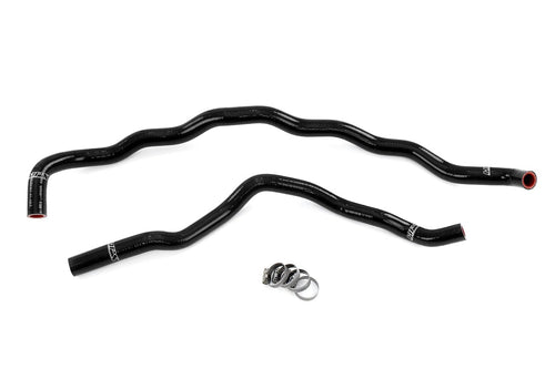 HPS Silicone Black Heater Hose Kit Compatible for 2007-2013 BMW 335i 335ix 335is N54/N55 3.0L Turbo E90/E92/E93, 57-2159-BLK