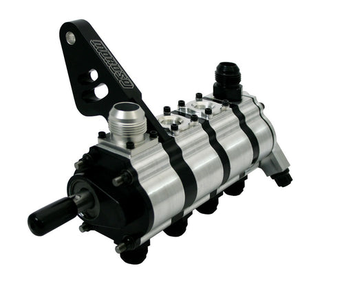 Moroso T3 22444 Dry Sump Pump, 4 Stage w/Dragster Bracket