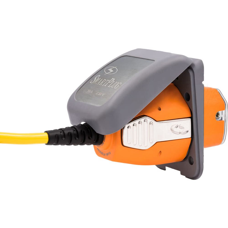 Combo Kit SmartPlug with Female Connector and Non-Metallic Inlet - 16 Amp, Gray