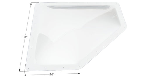 RV ICON 01871 Skylight, White
